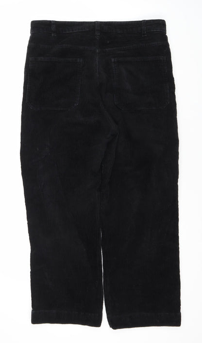 Monki Men's Black Corduroy Trousers Size 44