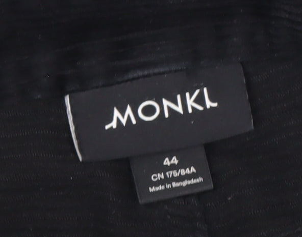 Monki Men's Black Corduroy Trousers Size 44