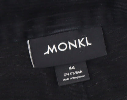 Monki Men's Black Corduroy Trousers Size 44