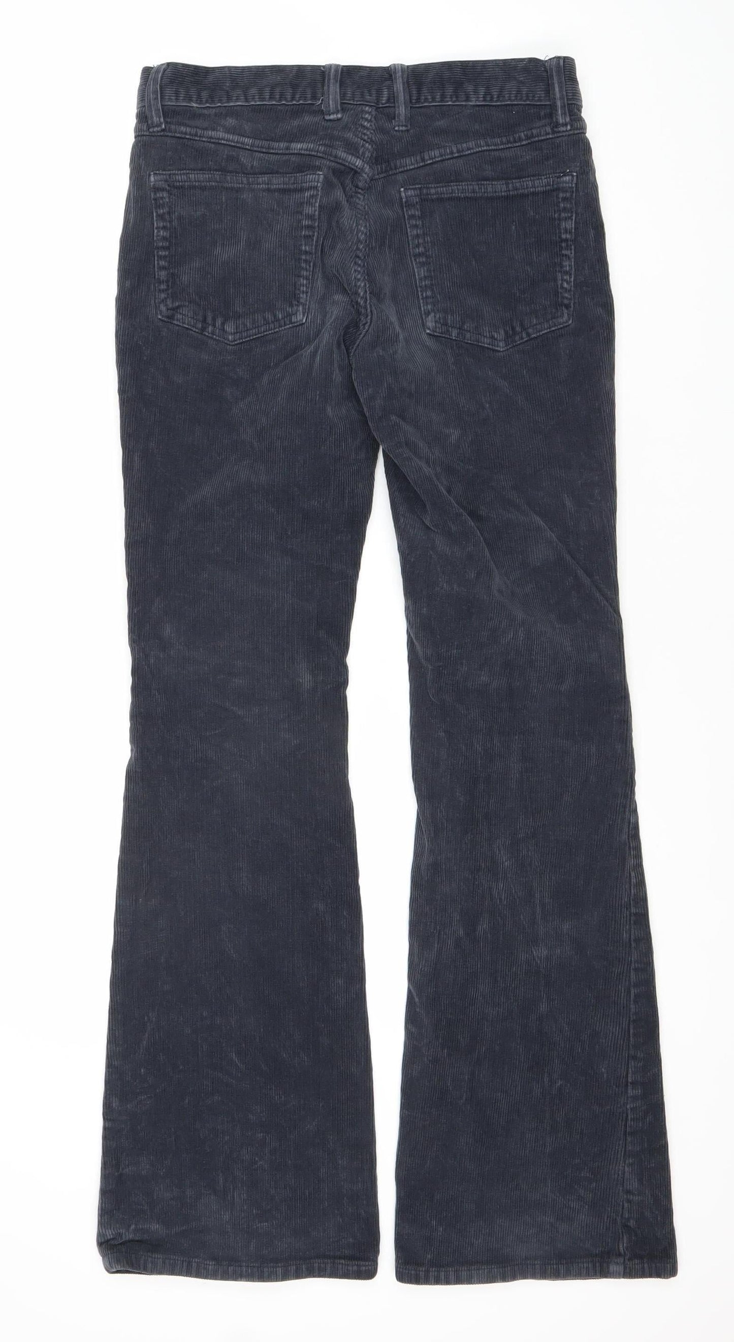 J. Crew Women's Blue Corduroy Trousers - Size S