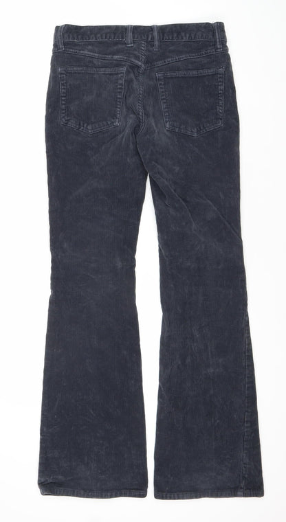J. Crew Women's Blue Corduroy Trousers - Size S