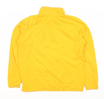 The North Face Men's Yellow Fleece Sweatshirt L