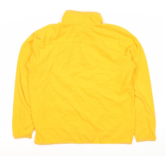 The North Face Men's Yellow Fleece Sweatshirt L