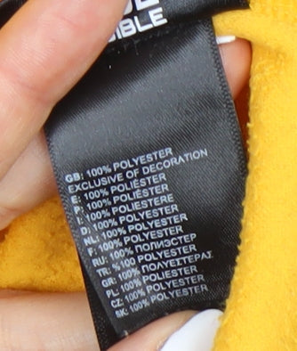 The North Face Men's Yellow Fleece Sweatshirt L