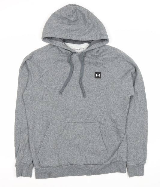 Under Armour Men's Grey Pullover Hoodie M