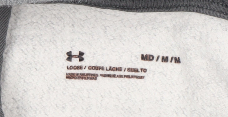 Under Armour Men's Grey Pullover Hoodie M