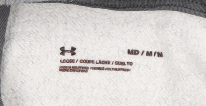 Under Armour Men's Grey Pullover Hoodie M