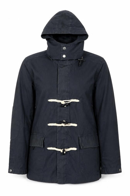 Unisex Adults UK Size M Crew Clothing Co. Blue Duffle Coat