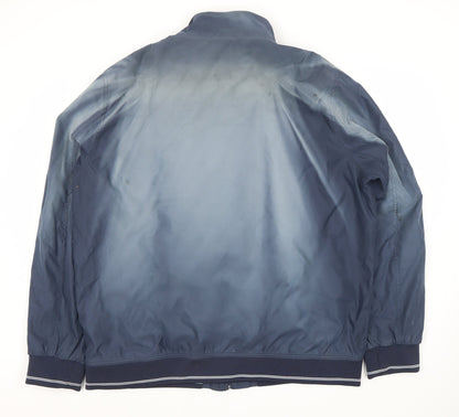 Mens UK Size 2XL Marks and Spencer Blue Basic Jacket
