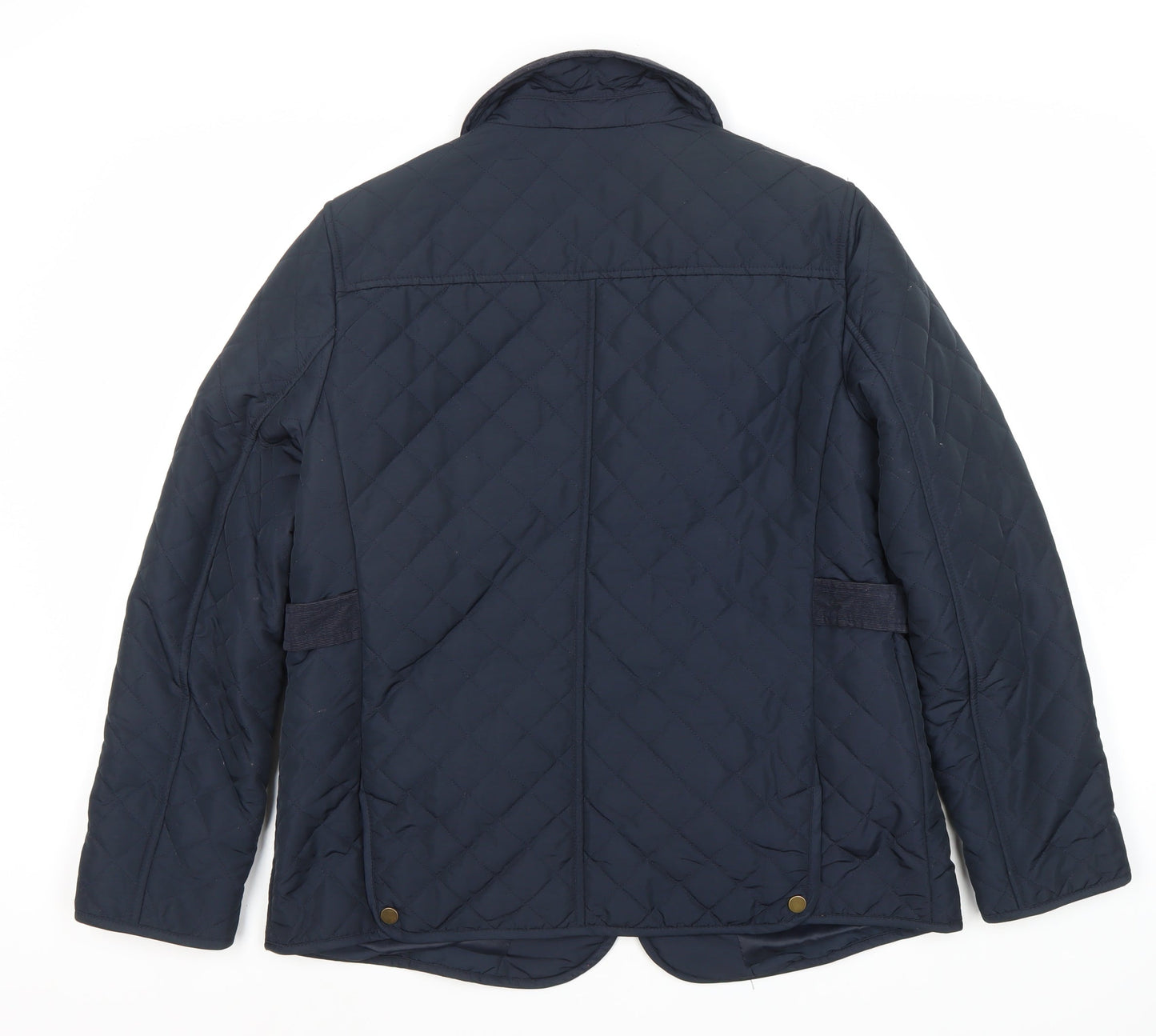 Womens UK Size 14 CC Blue Quilted Coat