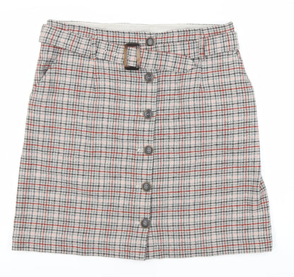 Marks and Spencer Women's Multi-Check Pencil Skirt 18