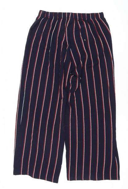 Womens UK Size 14 Zara Regular Fit Casual Multicoloured Trousers