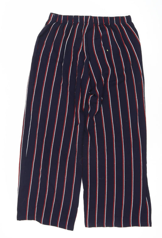 Womens UK Size 14 Zara Regular Fit Casual Multicoloured Trousers