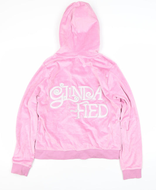 Marks and Spencer Girls Pink Full Zip Hoodie, 13-14 Years
