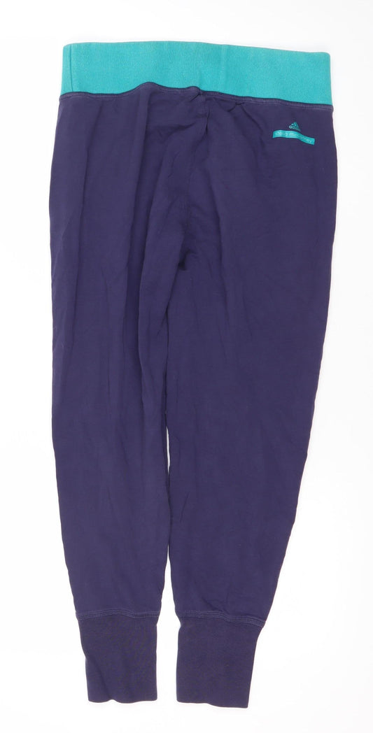 Adidas Women Blue Jogger Gym Pants