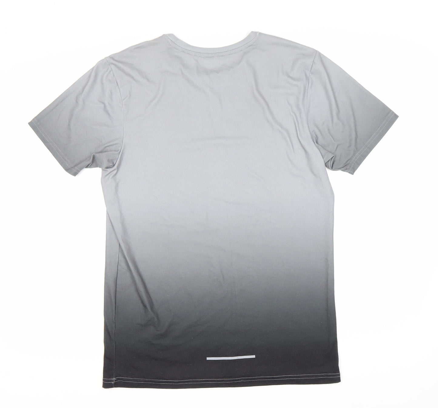 MAN Men’s Grey Crew Neck Short Sleeve T-Shirt - Size S