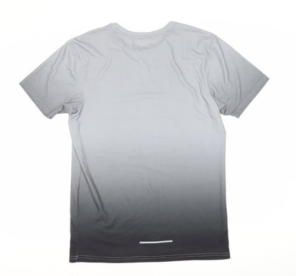 MAN Men’s Grey Crew Neck Short Sleeve T-Shirt - Size S