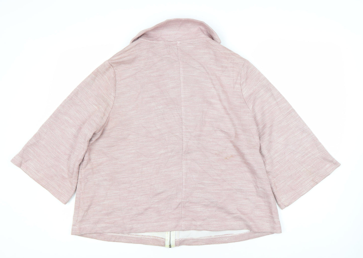 Womens UK Size 18 Simply Be Pink Basic Jacket