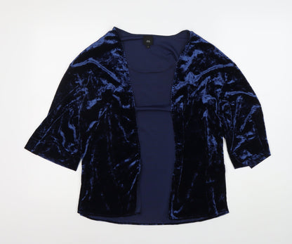 Womens UK Size S River Island Blue Cardigan Jumper