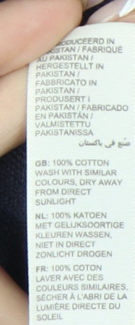 Fat Face Men's Blue Cotton Polo Shirt M