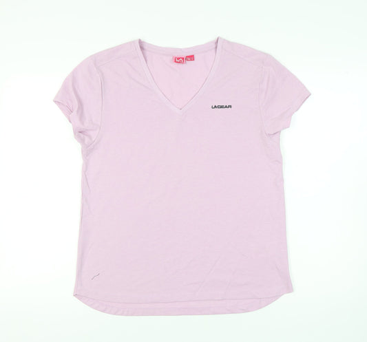 Womens UK Size 16 LA Gear Pink  T-Shirt