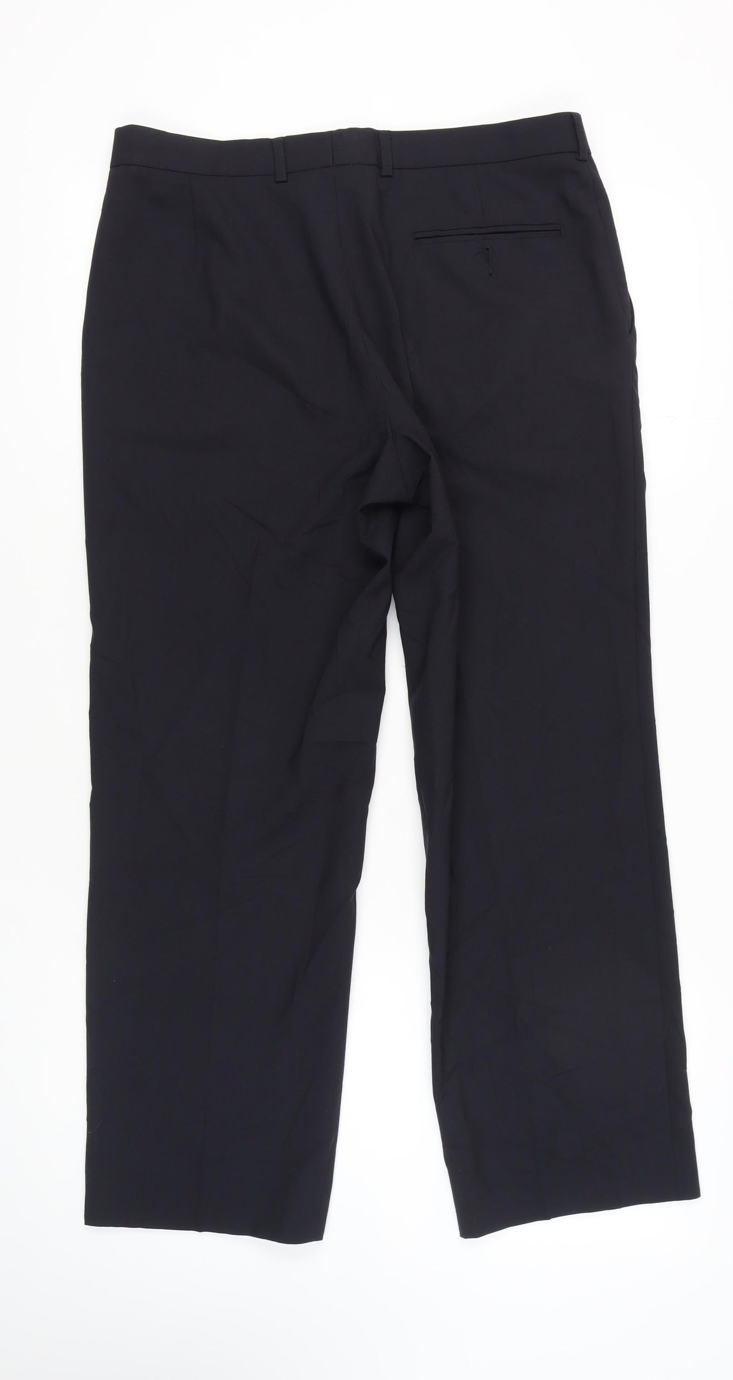 Marks and Spencer Men's Navy Trousers, Size 34