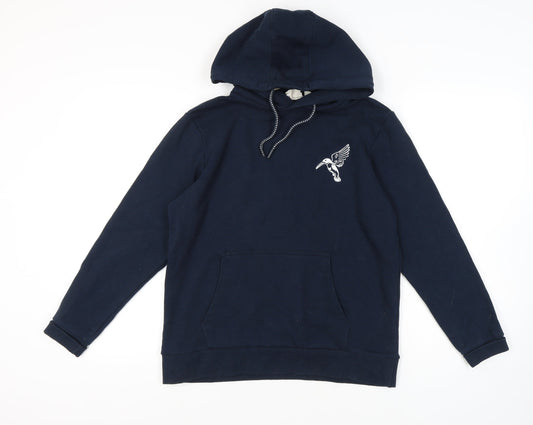 Womens UK Size 10 Mountain Warehouse Blue Pullover Hoodie