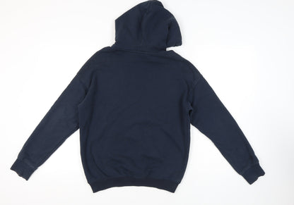 H&M Unisex Kids Blue Hoodie Size 12-13Y Gaming Theme