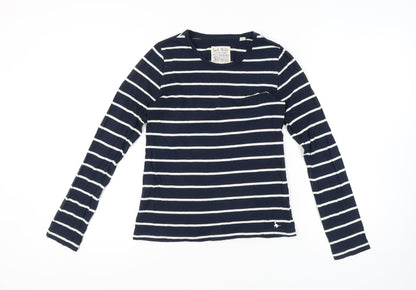 Jack Wills Women's Blue Striped Long Sleeve T-Shirt