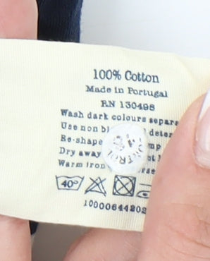 Jack Wills Women's Blue Striped Long Sleeve T-Shirt