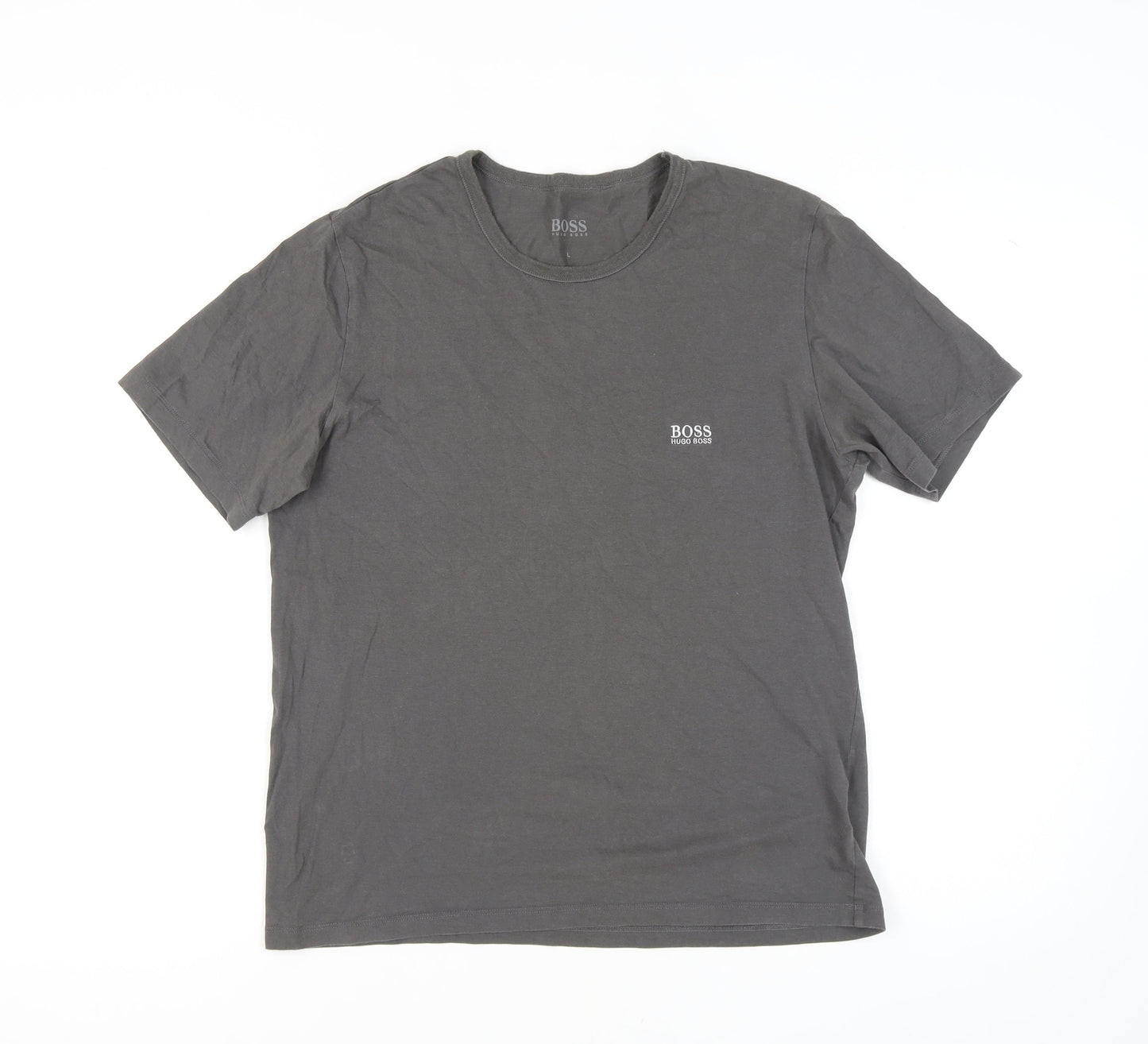 Mens UK Size L HUGO BOSS Grey  T-Shirt