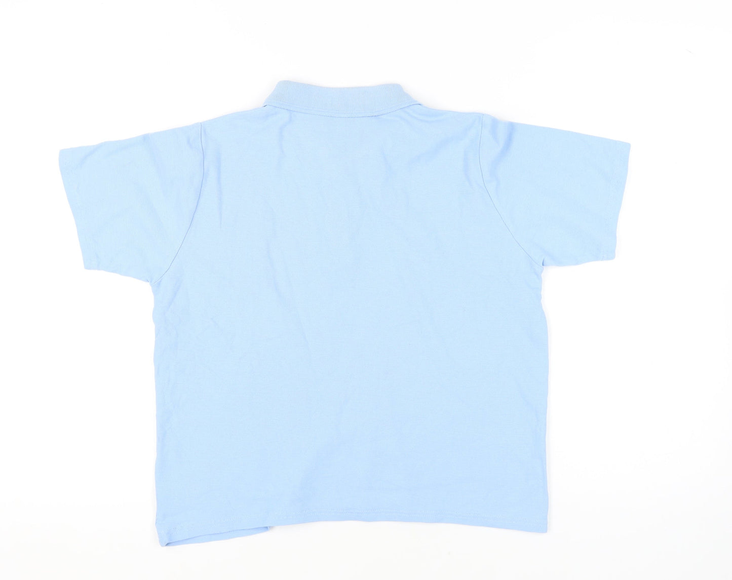 Isle Women's Blue Polo Shirt - M, Short Sleeve, Casual