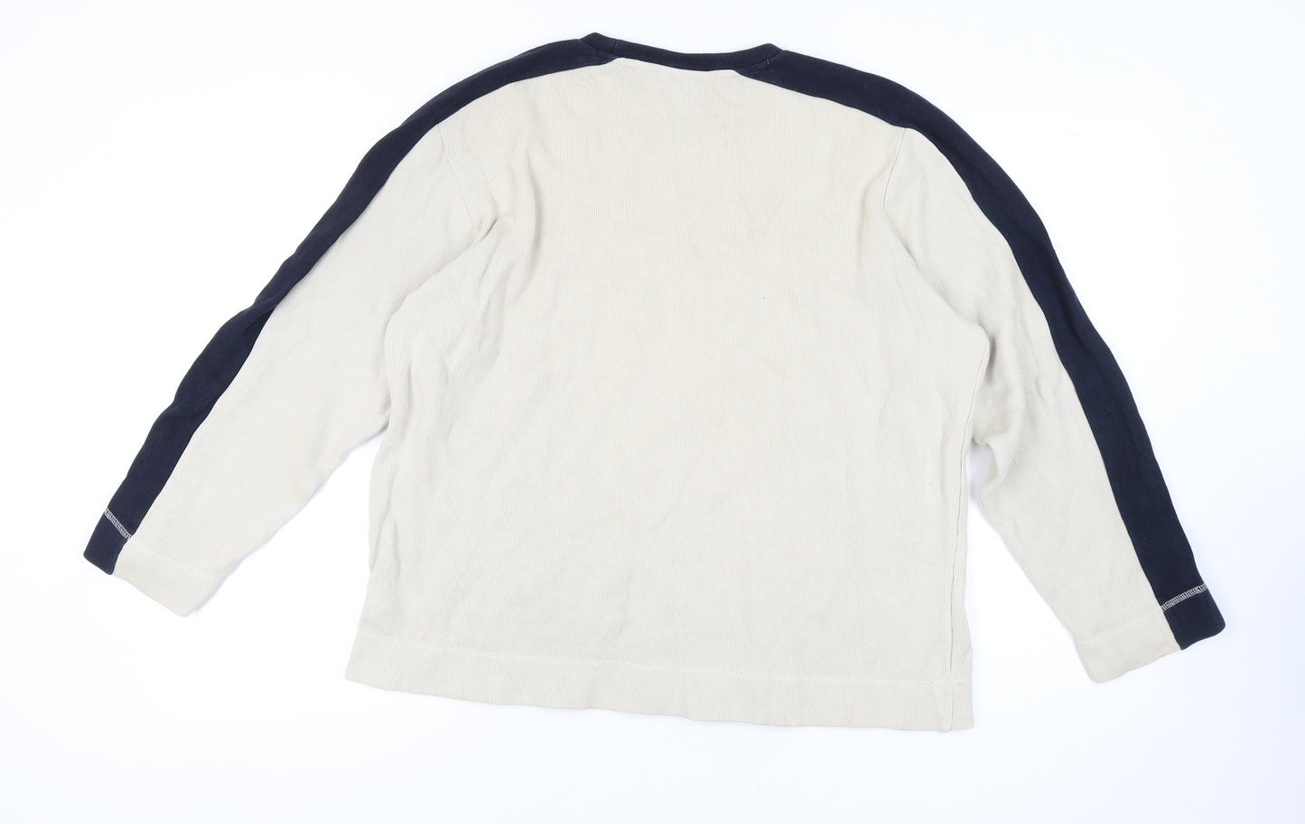 Mens UK Size L Burton Beige Pullover Sweatshirt