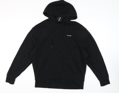 Collusion Women's Black Pullover Hoodie M