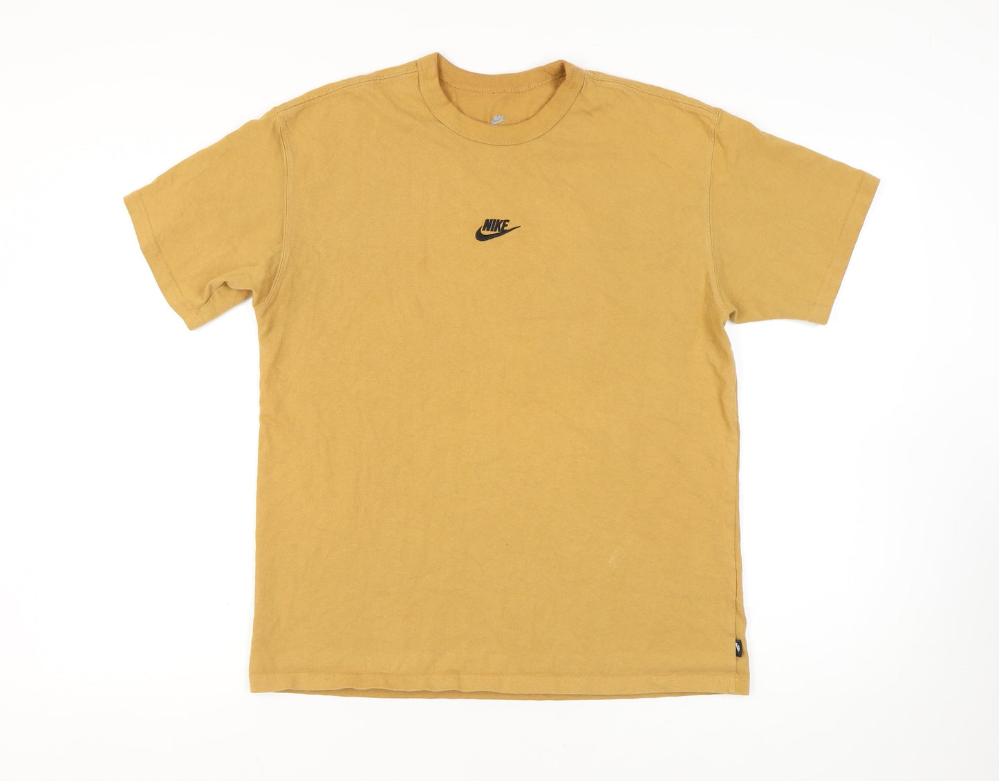 Nike Men's Brown Relaxed Fit T-Shirt Size M