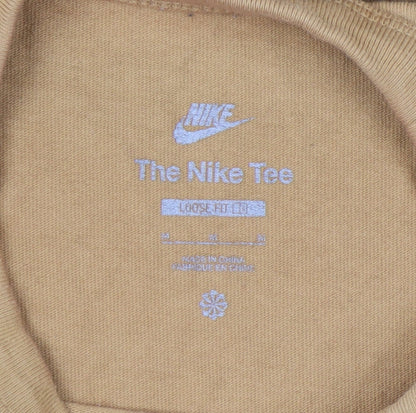 Nike Men's Brown Relaxed Fit T-Shirt Size M