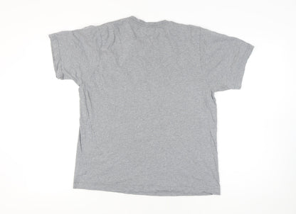 Mens UK Size L DKNY Grey  T-Shirt
