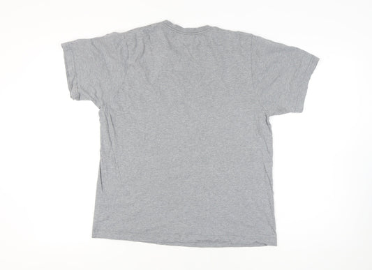 Mens UK Size L DKNY Grey  T-Shirt