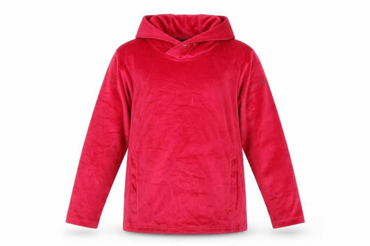 Regatta Girls Red Pullover Hoodie 11-12 Years with Logo