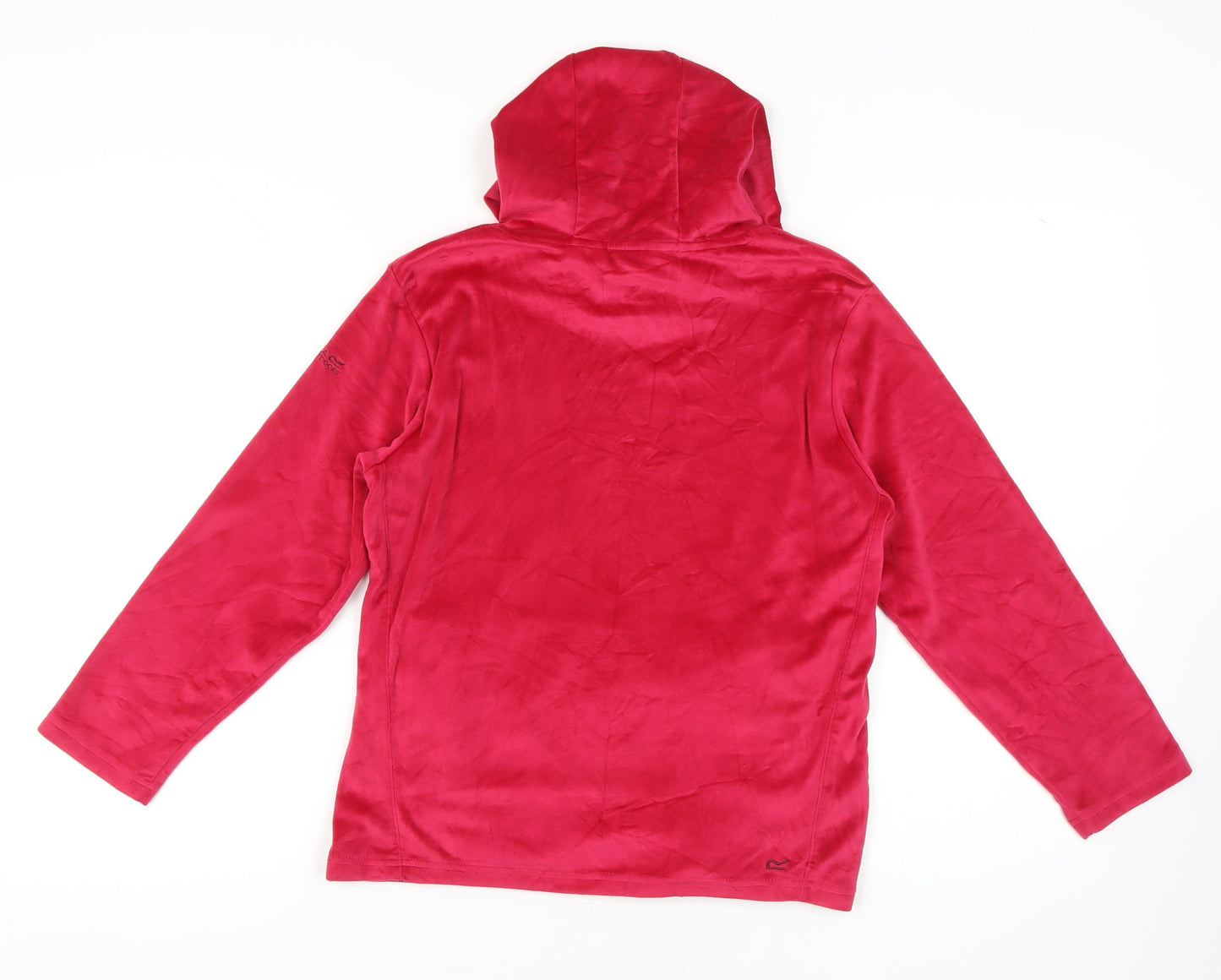 Regatta Girls Red Pullover Hoodie 11-12 Years with Logo