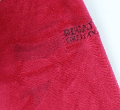 Regatta Girls Red Pullover Hoodie 11-12 Years with Logo