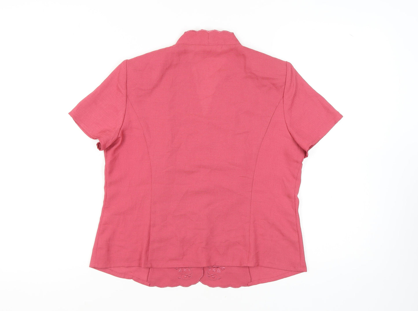 Womens UK Size 12 Eastex Pink  Blouse