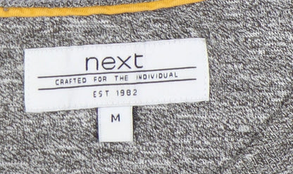 Next Men's Grey Graphic Print T-Shirt, Medium