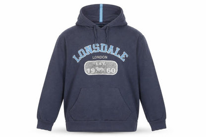Mens UK Size S Lonsdale Blue Pullover Hoodie