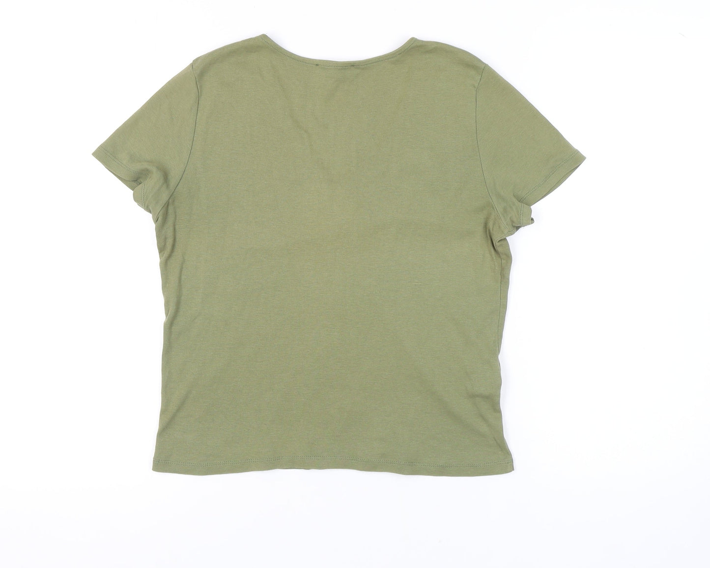Womens UK Size L MNG Green  T-Shirt