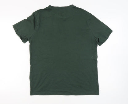 Tu Men's Green 'Guinness' Graphic Tee - M, Beer Style