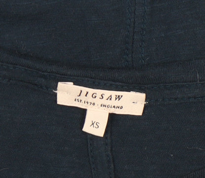 Womens UK Size XS Jigsaw Blue  T-Shirt