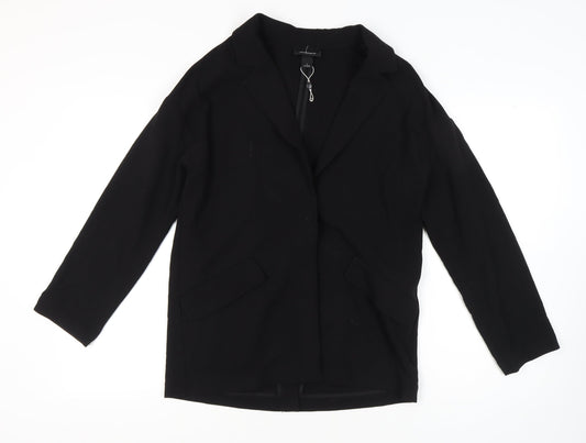 Monki Women's Black Blazer Size S Regular Fit