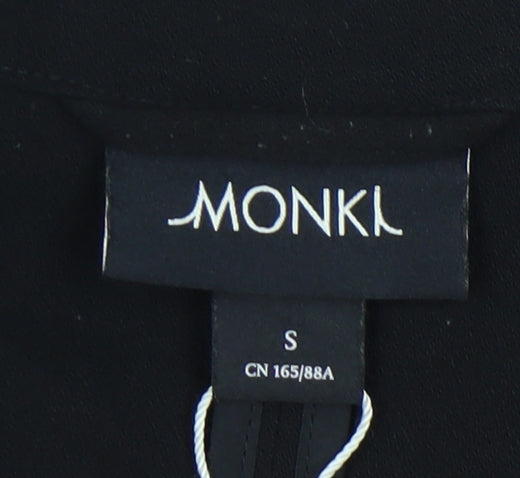 Monki Women's Black Blazer Size S Regular Fit