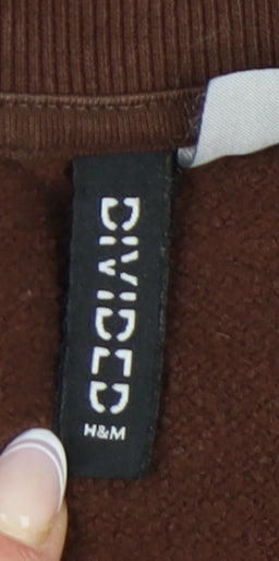 H&M Unisex Brown UCLA Sweatshirt M Pull-Over